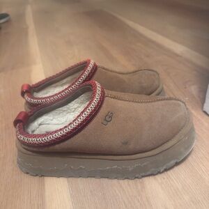 UGG Tan Slip-On Shoes/Slippers
